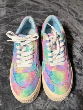 Mix No. 6 Pastel Tie-Dye Sneakers in Multicolor